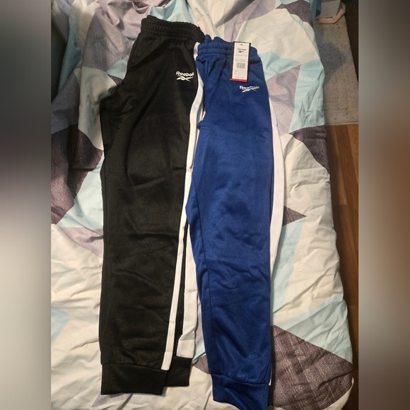 Reebok Other - Reebok Kids Black and Blue Joggers